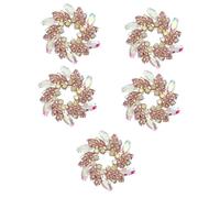 BESPORTBLE 5 Pièces broche corsage broche à couronne de fleurs bijoux de demoiselle d'honneur mariage petit ami épingle à nourrice épingles de bouquet Broche Broche strass