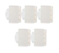 BESPORTBLE 5 Pièces Clips de Sécurité pour Garçon pour Fille avec Base Ventouse Connecteurs Plastiques pour Parc Garçon Fille Stabilisateur de Barrière pour Meubles de Chambre