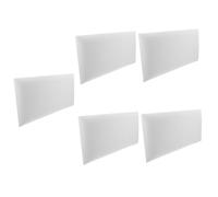 BESPORTBLE 5 Pièces Coussin Mural Collision Autocollant Doux pour Chambre Garçon Fille Fond Mural Amovible Protecteur sans Perçage Autocollant Décoration Pratique