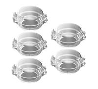 BESPORTBLE 5 pièces Couvre Boutons de Cuisinière pour Garçon Fille Lot de Protection Sécurisée pour Gaz et Four Accessoire Pratique Accident Installation Facile Design Élégant et Durable