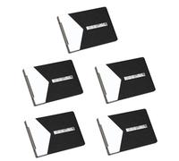 BESPORTBLE 5 Pièces Housse De Protection pour Permis De Conduire Titulaire d'un Permis De Conduire Automobile Titulaire du Permis De Voiture Pochette De Licence Métal