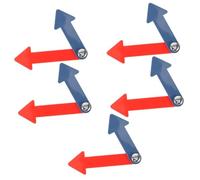 BESPORTBLE 5 pièces Kit de Aiguilles de Montre Plastique pour Réparation Horloge DIY Accessoires Précis pour Mécanisme Horloge Éducative Pointeurs de Remplacement pour Apprentissage Scolaire