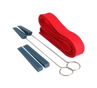 BESPORTBLE 5 pièces Kit de Piano Professionnel Outil de Fixation Tonalité avec Bande Caoutchouc et Acier Inoxydable pour Accordeurs