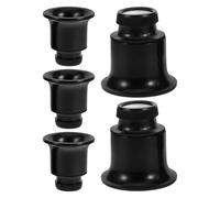 BESPORTBLE 5 Pièces Loupe Horloger Bandeau avec Lentille Optique Haute Définition Grossissement Précis pour Réparation de Montres et Bijoux Outil Mains Dégagées Compact pour Professionnels et