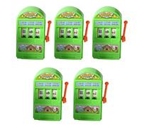 BESPORTBLE 5 pièces Machine à Loterie Interactive pour Garçon Fille de Jouets Couleurs Aléatoires Amusement et Éducation Améliore la Relation Parent Garçon Fille Couleur Couleur Aléatoire