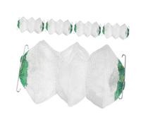 BESPORTBLE 5 Pièces Manchons de Lampe à Gaz Polyester Couches avec Double Pince Abat-jour Doux pour Lanterne de Camping Randonnée Extérieure