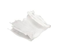 BESPORTBLE 5 Pièces média filtrant pour étang Sachet Zip sachets Zip Filtre pour Aquarium Filtration Aquarium média filtrant pour Aquarium en Filet pour Aquarium Blanche