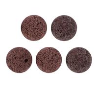 BESPORTBLE 5 Pièces Pierres Volcaniques Naturelles Marron pour Filtration des Eaux Usées D'aquarium, Décor Polyvalent pour Aménagement Paysager Humide Artificiel