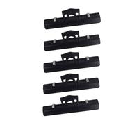 BESPORTBLE 5 pièces Pince à Partitions Musique Noire avec Échelle Relief Accessoire Musicien Pratique pour Fixation de Partitions Clips Multifonctions pour Mémos