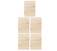 BESPORTBLE 5 Pièces Planche De Taekwondo Karaté Casser du Bois Planche De Rupture d'arts Martiaux Bois De Balsa Planches Cibles De Taekwondo Planches De Karaté en Bois Plaque Perforée