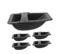 BESPORTBLE 5 Pièces Poignées Latérales Plastique pour Haut Parleur Lot de Accessoires pour Amplificateur Poignée Ergonomique pour Systèmes Audio et Transport Facile