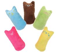 BESPORTBLE 5 Pièces pour Chat à l'herbe à Chat Tunnel de Jeu pour Chat Jouets de Poisson à l'herbe à Chat Interactive Cat Toy Jouets pour Chats Beaux Jouets d'herbe à Chat Peluche