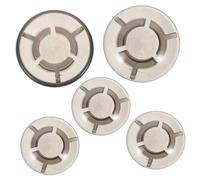 BESPORTBLE 5 pièces Protection Caps For Guitar Pedal Footswitches Mushroom Head Button Toppers For Electric Guitar And Bass Round Volume Knob Covers