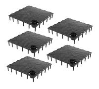 BESPORTBLE 5 Pièces Séparateurs de Bac à Poisson Plaques Filtrantes pour Aquarium Accessoires Plastique Robuste avec Denses pour Filtration Au Fond