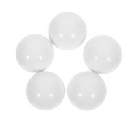 BESPORTBLE 5 Pièces Set de Perles de Roulette Blanches Accessoires pour Jeu de Table et Roue de Festival Compatibles Roues