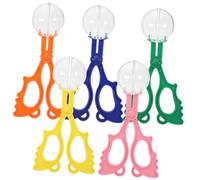 BESPORTBLE 5 Pièces Tongs à Insectes Colorées pour Garçon Fille Ciseaux Attrape Insectes pour Jeux Extérieurs Mélange de Couleurs