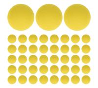 BESPORTBLE 50 balles de Recharge en Mousse pour Pistolet à Billes, 2 cm, balles Rondes Souples en EVA pour Lanceur de Pistolets, Mini-Volley-Ball DIY, de Rechange pour Lanceur de Jouets, Jeu de tir
