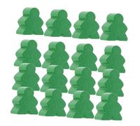 BESPORTBLE 50 Pièces Bois pour Jeux de Société Pièces de Remplacement Accessoires de Jeu de Plateau Stratégiques et Amusants