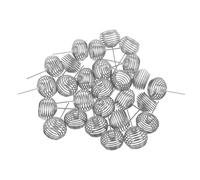 BESPORTBLE 50 Pièces Boîtes à Engrais Acier Inoxydable Paniers de Nutrition pour et Orchidées de Fertilisation pour Plantes et Jardin