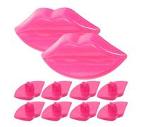 BESPORTBLE 50 Pièces Boutons en Plastique de Grosses Lèvres pour Poupées, Accessoires Polyvalents et Faciles à Coudre pour Décoration de Vêtements et Création de Visages