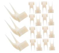 BESPORTBLE 50 Pièces Cage Mounted Bird Feeder Fork for Parrots Large Fruit Holder Skewers for Birdcage Feeding Fresh Fruits Vegetables
