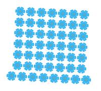 BESPORTBLE 50 Pièces Chips Plastique Abs pour Bingo Marqueurs de Jeu Accessoires de Comptage pour Jeux de Société et Éducation