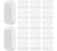 BESPORTBLE 50 pièces Connecteurs Chaîne à Billes pour Stores Verticaux Clips de Liaison Robustes Pom de Rechange pour Chaînes de Rideaux et Poids Inférieurs