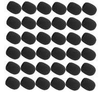 BESPORTBLE 50 pièces Couvercles Éponge pour Microphone Lot de Pare Brise Microphone Mousse Accessoire de Protection pour Volume Design Pratique et Confortable
