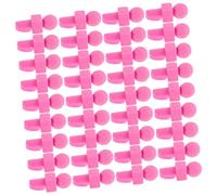 BESPORTBLE 50 Pièces Microphone Karaoke Miniature pour Maison de Poupée Musical Portable pour Filles et Garçon Fille Microphone pour Chanter et Amuser Les Tout Petits