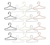 BESPORTBLE 50 pièces Mini Doll Clothes Hangers Miniature Coat Hangers for Dollhouse Decoration and Organizing Outfits Lightweight and Versatile Accessories for Doll Garments