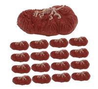 BESPORTBLE 50 Pièces Mini Fossiles de Dinosaures Réalistes Lot pour Table à Sable Décoration de Bureau et Ornement Artistique Polyvalent