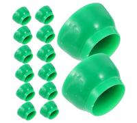 BESPORTBLE 50 Pièces Plastic Nut Caps for Playground Bolts Secure Weather-Resistant Screw Covers with Child-Safe Smooth Edges for Outdoor Play Area Safety