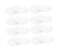 BESPORTBLE 50 Pièces Plateaux Ronds pour Pots De Fleurs Plateaux De Fond pour Plantes Enterrés