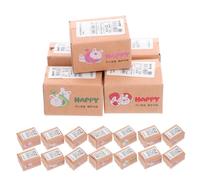 BESPORTBLE 50 Pièces Scale Realistic Small Business Mailing and Decorative Storage Accessories