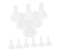 BESPORTBLE 50 pièces Silicone Nipples for Small Pets Newborn Feeding Soft Transparent Kitten Puppy Pacifiers Safe and Portable