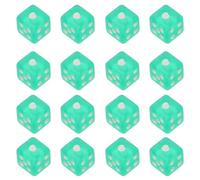 BESPORTBLE 500 Pièces Mini Transparent Dice Set Super Small Plastic Square Cubes for Party Games Classroom Math Teaching Travel and Tabletop Entertainment