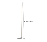 BESPORTBLE 50pièces Lot de Bandes De Bambou pour Kits De Bricolage Supports Bambou Non pour Modélisme Et Artisanat Fait Main