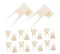 BESPORTBLE 50pièces Mangeoire à Oiseaux Lot de Fourchette à Fruits Suspendue pour Grands Oiseaux Brochette pour Accessoire pour Perroquets