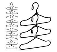 BESPORTBLE 55pièces Lot de Cintres pour Vêtements De Poupée Simples Et Robustes pour Ranger Et Exposer Les Petites Robes Une Maison De Poupée