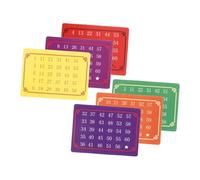 BESPORTBLE 5ensembles Cartes De Télépathiques Jeu De Lecture Mentale Cartes pour Scène Numéros pour Fête Jouet Illusion Mental