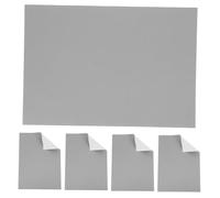 BESPORTBLE 5feuilles Route Miniature Adhésive Gris pour Diorama Autocollant De Route pour Maquette Architecturale Décorations De pour Train Miniature