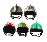 BESPORTBLE 5pièces Casque pour Poulet Et Perroquet Protection pour Canard Et Volaille Lot