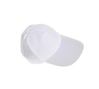 BESPORTBLE 5pièces Casquette Coton Vierge Blanche pour Garçon Fille Chapeau Personnalisé DIY Casquette De Baseball Unisexe avec Visière Ajustable pour Activités Extérieures