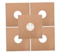 BESPORTBLE 5Pièces Pochettes De Rangement pour Vinyles avec Film Central Protection Papier Kraft Rangement Sécurisé pour Albums