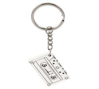 BESPORTBLE 5pièces Porte-clés Rétro Années Et Collier Cassette Vintage Pour Femmes Pendentif Alliage Pratique Pour Soirée Thème