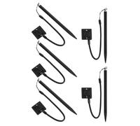BESPORTBLE 5pièces Stylet pour Terminal de Point de Vente avec Cordon à Ressort Lot de Stylets Tactiles Résistifs Ergonomiques pour Écrans Tactiles de Caisse et Terminaux Mobiles