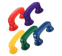 BESPORTBLE 5Pièces Téléphone Éducatif Plastique pour Tout Petits Lot de Entraînement de Lecture à Chuchotement
