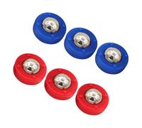 BESPORTBLE 6 pièces Accessoires de Palets Shuffleboard pour Table de Jeu de Loisirs Disques Miniatures Durables pour Améliorations de Compétences Ensemble de Billes et pour Jeu de Table
