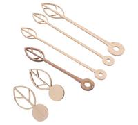 BESPORTBLE 6 Pièces Accessoires d'horloge Les pièces Remplacement pointeurs pièces d'horloge Mains rétro Horloge Vintage Aiguilles d'horloge Murale en Noyer Aiguilles d'horloge Robustes Bois