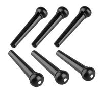BESPORTBLE 6 pièces Acoustic Guitar Bridge Pins Replacement String Pegs Smooth Texture For Classic And Electric Guitars